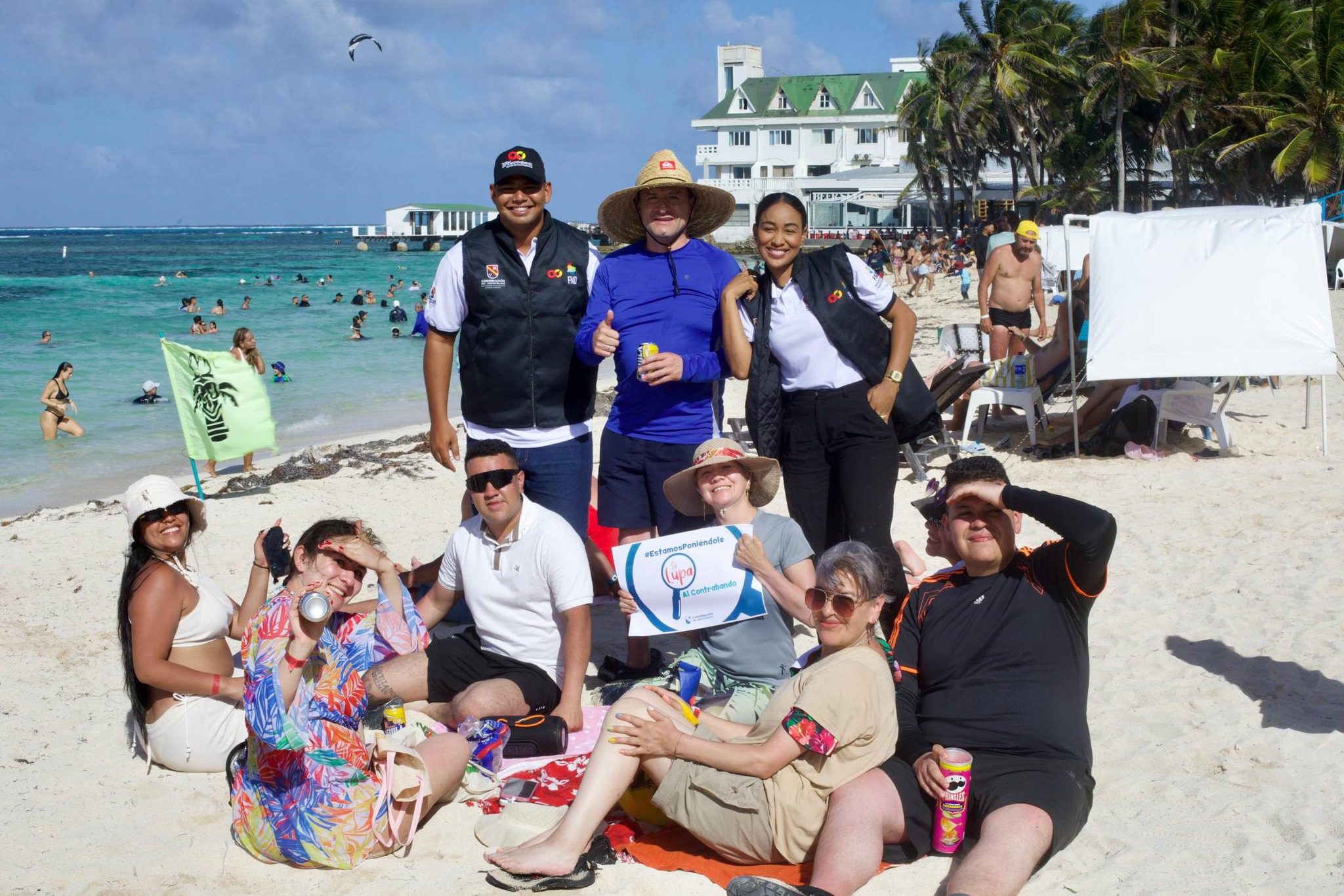 Se promueve campaña contra el contrabando durante Semana Santa en San Andrés.