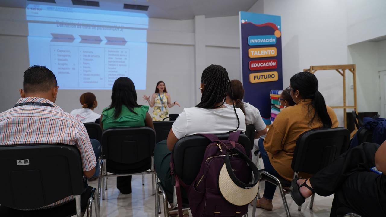 Archipiélago fortalece acciones contra la trata de personas con apoyo de la Gobernación.