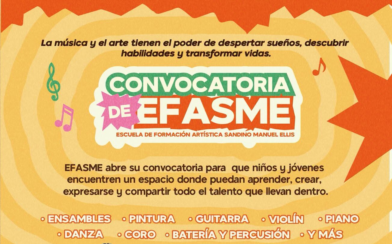 EFASME abre sus inscripciones para nuevos procesos de formación artística en San Andrés
