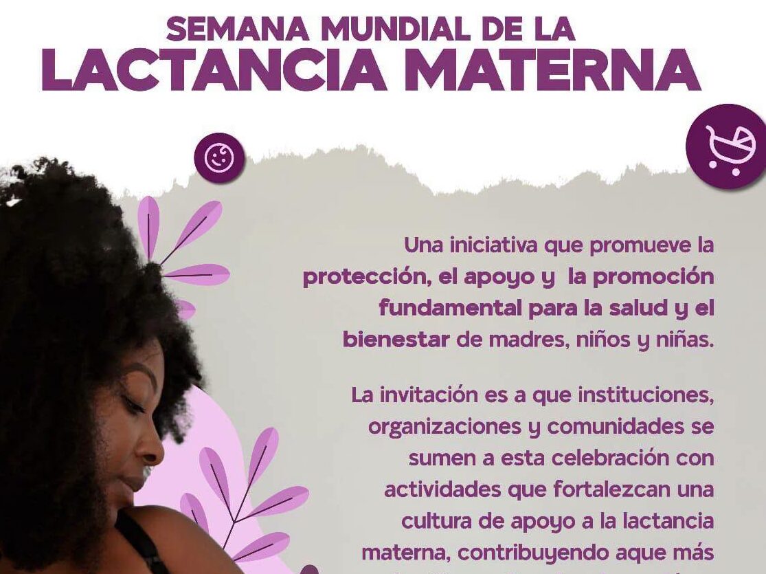 San Andrés se une a la conmemoración de la Semana Mundial de la Lactancia Materna